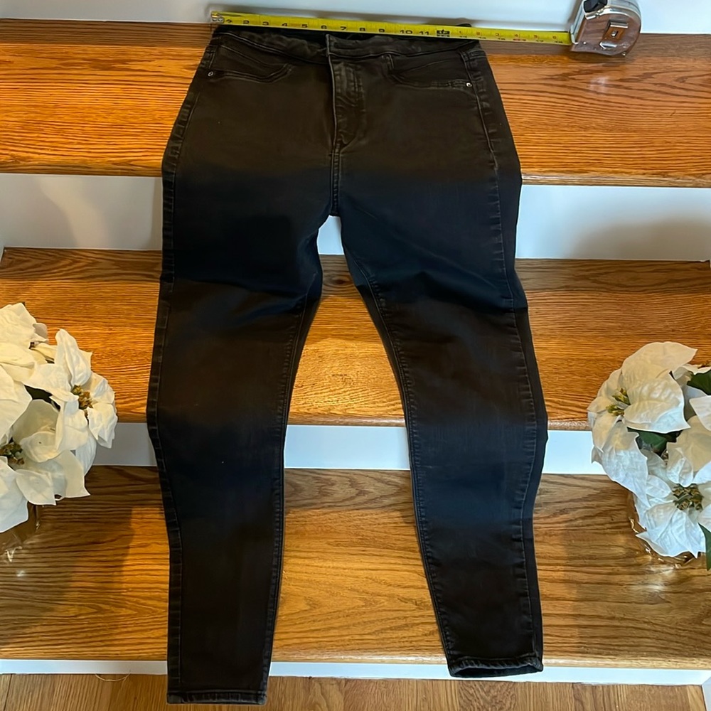 River Island High Waist Skinny Jeans from Europe. UK 14, US 10. Curvy, Tight.